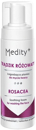 Picture of Medity+ Trdzik róowaty agodzca pianka do mycia twarzy 150ml