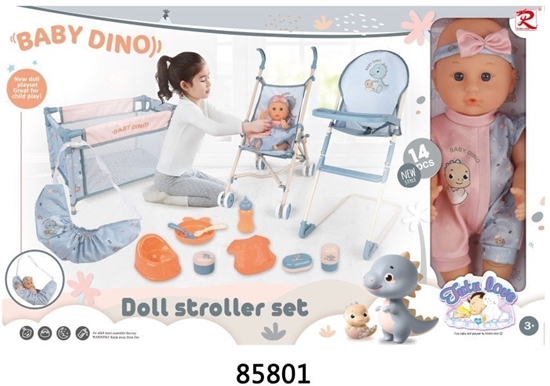 Picture of MEGA Zestaw DINU z Lalk + Akcesoria EDUKAMP