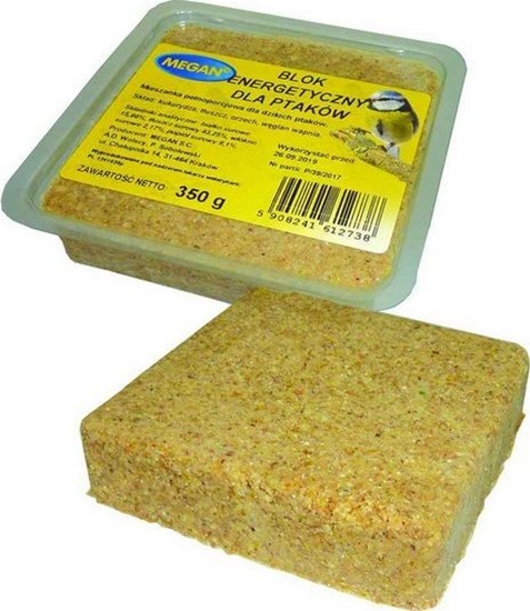 Изображение Megan MEGAN 350g BLOK ENERGETYCZNY DLA PTAKÓW
