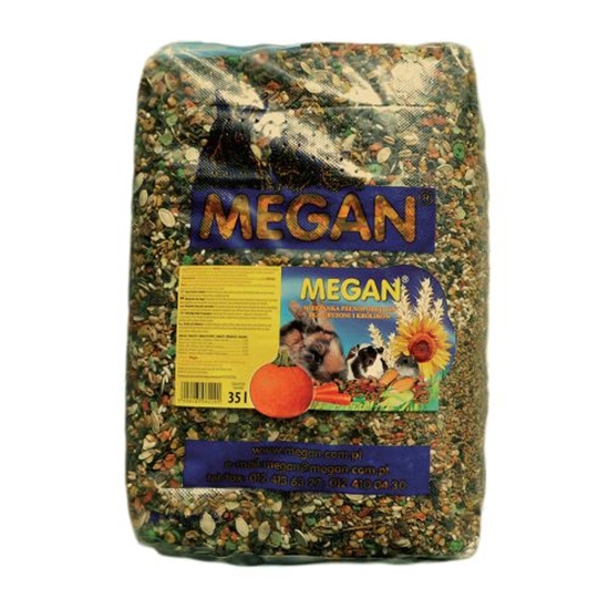 Изображение Megan Pokarm dla gryzoni worek 35 l/19,25kg - ME6W
