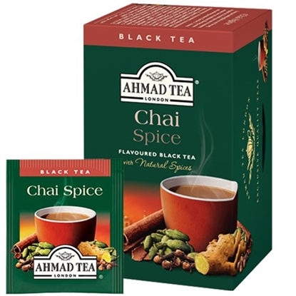 Attēls no Melnā tēja AHMAD CHAI SPICE, 20 maisiņi x 2 g paciņā
