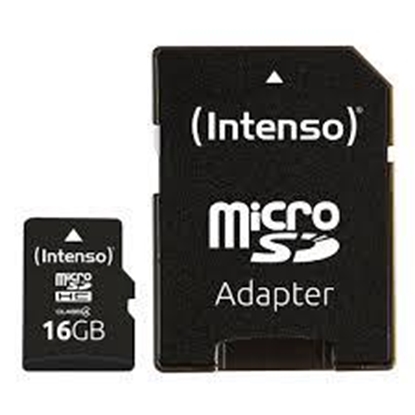 Picture of MEMORY MICRO SDHC 16GB C4/3403470 INTENSO