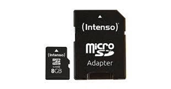 Изображение MEMORY MICRO SDHC 8GB C4/3403460 INTENSO