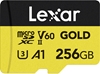 Изображение MEMORY MICRO SDXC 256GB UHS-II/GOLD LMSGOLD256G-BNNNG LEXAR