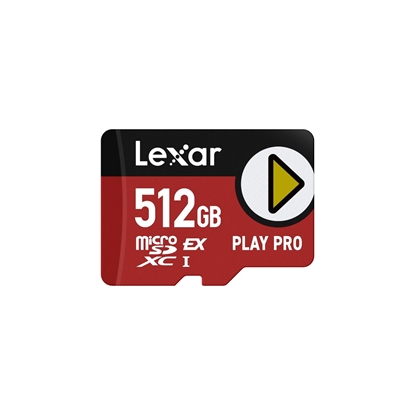 Picture of MEMORY MICRO SDXC 512GB UHS-I/PLAY LMSXPS0512G-BNNNG LEXAR
