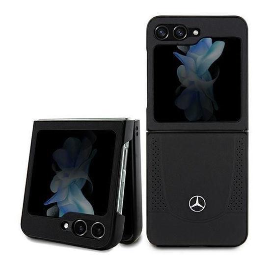 Picture of Mercedes-Benz Mercedes Leather Urban case for Samsung Galaxy Z Flip 5 - black