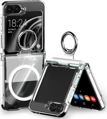 Attēls no Mercury Mercury etui MagSafe Pro Ring Flip6 F741 przezroczyste/clear