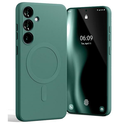 Attēls no Mercury MagSafe Semi-Silicone Sam S24+ G926 zielon