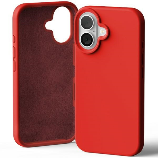Изображение Mercury Silicone iPhone 16 6,1" czerwony|red