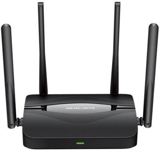 Picture of Mercusys BE6500 Dual-Band Wi-Fi 7 Router | MR37BE | 802.11be | 688/5760 Mbit/s | Ethernet LAN (RJ-45) ports 3 | Mesh Support No | MU-MiMO No | No mobile broadband | Antenna type Fixed Omni-Directional Antennas