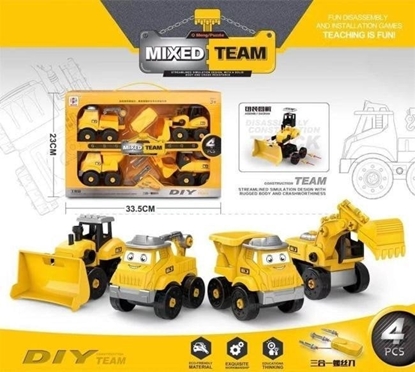 Изображение Merk-Pol Zestaw 4 aut do rozkrcania