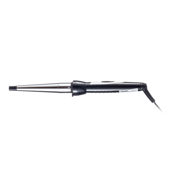 Изображение Mesko | Conical Hair Curling Iron | MS 2109 | Warranty 24 month(s) | Ceramic heating system | Barrel diameter 13-25 mm | 40 W | Stainless steel/Black