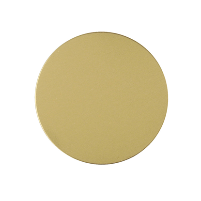 Picture of Metal plate for magnet holders - round 40mm gold