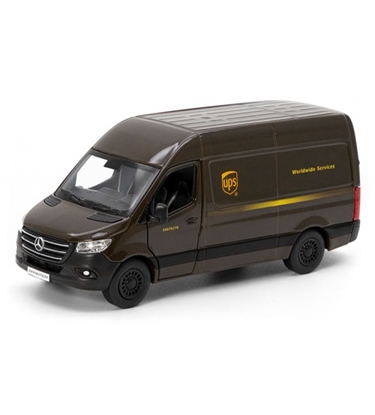 Attēls no Metāla auto modelis Mercedes-Benz Sprinter UPS Edition 1:48 KT5430
