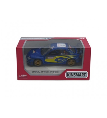 Picture of Metāla mašīnas modelis Subaru Impreza WRC 2007 1:36 kastē KT5328W