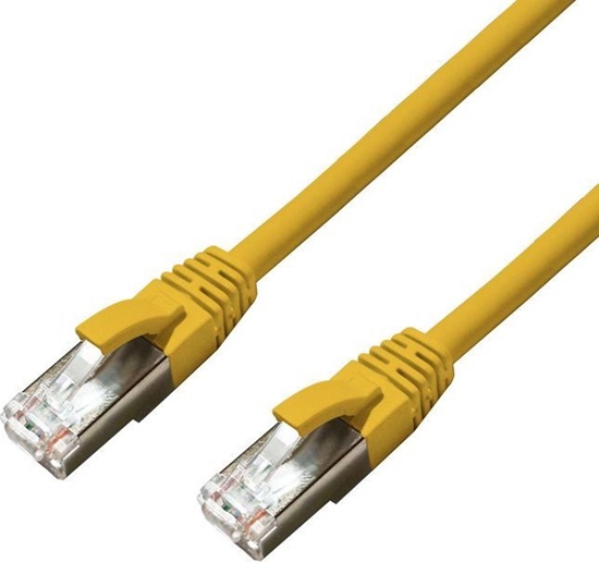 Изображение MicroConnect CAT6A S/FTP 15m Yellow LSZH