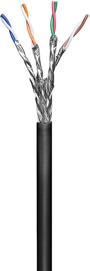 Изображение MicroConnect Kabel CAT 6, S/FTP, 100m, czarny (KAB028-100)