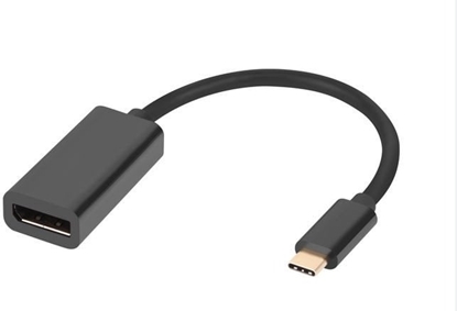 Attēls no Microconnect MC-USBC-DPF1.2 adapter kablowy DisplayPort USB Type-C Czarny