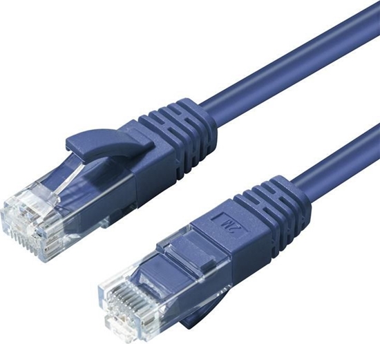 Изображение Microconnect MC-UTP6A0015B kabel sieciowy Niebieski 0,15 m Cat6a U/UTP (UTP)