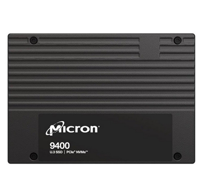 Picture of SSD|MICRON|SSD series 9400 PRO|7.68TB|NVMe|NAND flash technology TLC|Write speed 7000 MBytes/sec|Read speed 7000 MBytes/sec|Form Factor U.3|TBW 14000 TB|MTFDKCC7T6TGH-1BC1ZABYYR