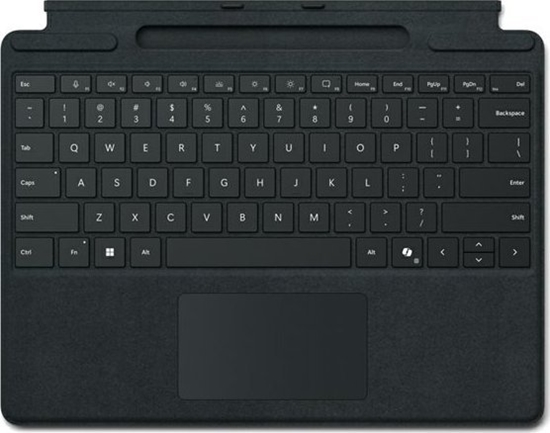 Picture of Microsoft MICROSOFT Surface Pro9/10 Typecover with Slim Pen Storage COMM black Germany