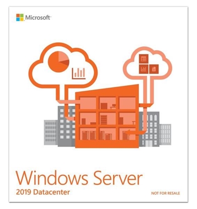 Attēls no Microsoft | Windows Server 2019 Datacenter - 64-bit | P71-09023 | EN | 16 cores | DVD-ROM | Licence