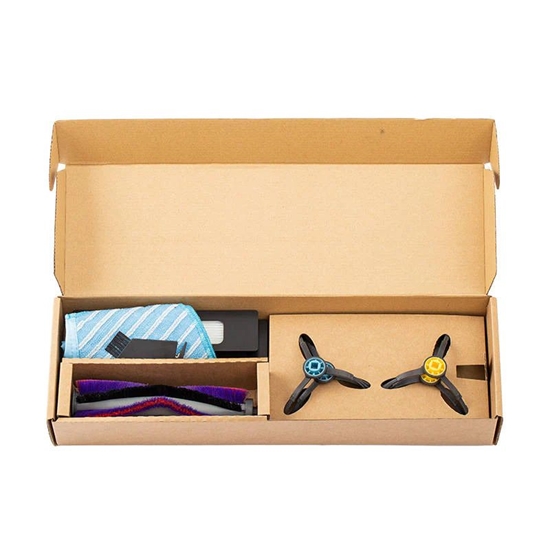 Picture of Midea Midea M7 Spare Parts Kit 2x Side Brushes, 1x Cleaning Brush, 2x HEPA, 1x Mopping Cloth, 1x Roller Brush, Suitable for Robot Vacuum Cleaner M7