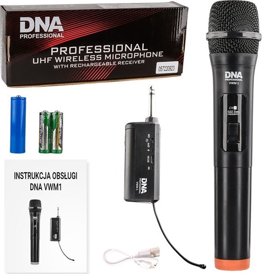 Picture of Mikrofon DNA DNA VWM 1 mikrofon bezprzewodowy system nagonienia 220-280 MHz