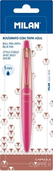 Picture of Milan Dugopis Capsule Copper Pink niebieski MILAN