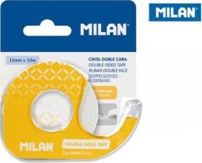 Attēls no Milan Tama dwustronna 15mmx10m z dyspenserem