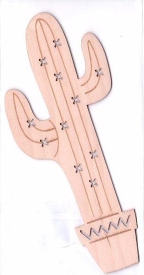 Изображение Milin Zakadka drewniana - Kaktus