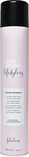 Picture of Milk Shake Stiprios fiksacijos plauk lakas Milk Shake Lifestyling Strong Hold 500 ml