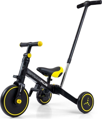 Attēls no Milly Mally Rowerek Ride On - Bike 4w1 OPTIMUS PLUS Black