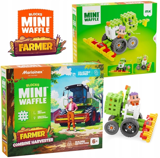 Picture of Marioinex Mini Waffle Farmer Kombajn 60 el