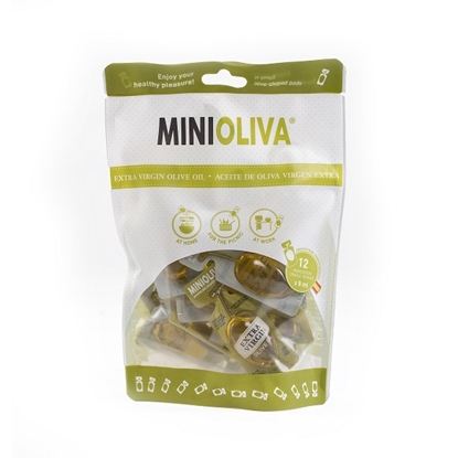 Attēls no MINIOLIVA Porciju olīveļļa Extra Virgin, 12x8ml