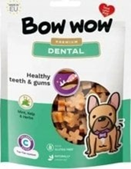 Picture of MIRA MAR BOW WOW 820 PRZYSMAK 60g PREMIUM DENTAL     MINT&KELP&HERBS