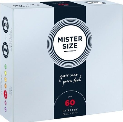 Picture of Mister Size Mister Size Condoms prezerwatywy dopasowane do rozmiaru 60mm 36szt.