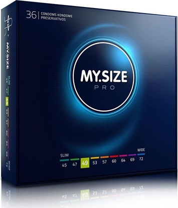 Attēls no MY SIZE PRO Prezerwatywy 49mm 36szt