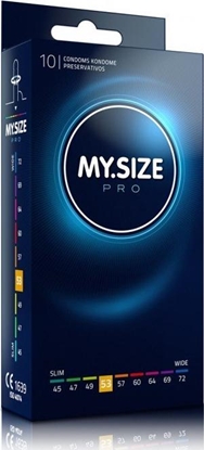 Attēls no My.Size MY.SIZE PRO_Condoms prezerwatywy 53mm 10szt.