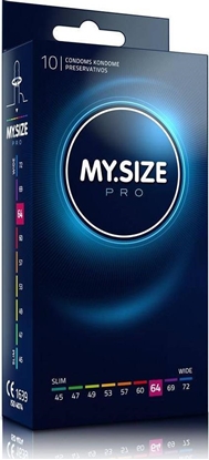 Attēls no My.Size MY.SIZE PRO_Condoms prezerwatywy 64mm 10szt.