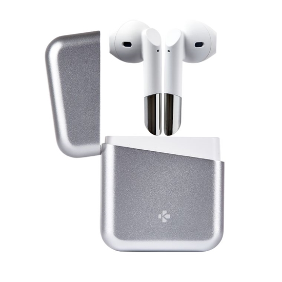 Picture of MyKronoz ZeBuds Premium True Wireless Stereo Earphones Silver