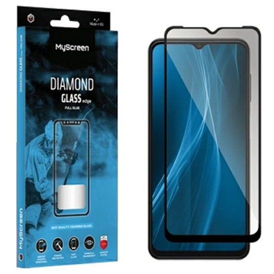 Picture of MS Diamond Glass Edge FG Honor X6a czarny|black Fu
