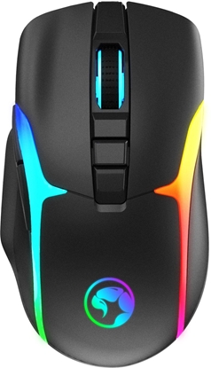 Picture of Mysz bezprzewodowa, Marvo M729W PRO, czarna, optyczna, 8000DPI