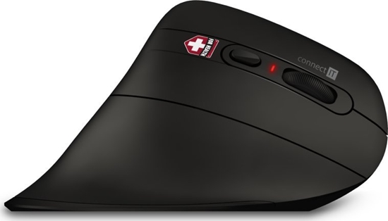 Picture of Mysz Connect IT CONNECT IT FOR HEALTH Verti TriMode ergonomická vertikální my, bezdrátová, erná