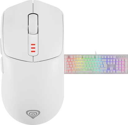 Attēls no Mysz Genesis ZIRCON 500 WIRELESS (NMG-2114) + Klawiatura Thor 303 - Outemu Brown