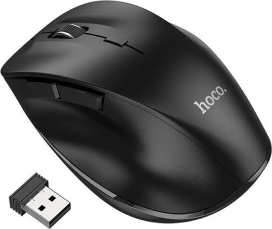 Picture of Mysz Hoco HOCO mysz komputerowa bezprzewodowa 2,4G 1600 dpi GM24 czarna