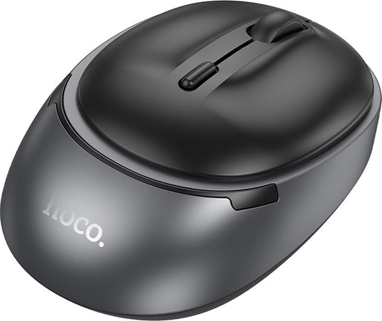 Picture of Mysz Hoco HOCO mysz komputerowa bezprzewodowa 2,4G 1600 dpi GM34 szaro czarna