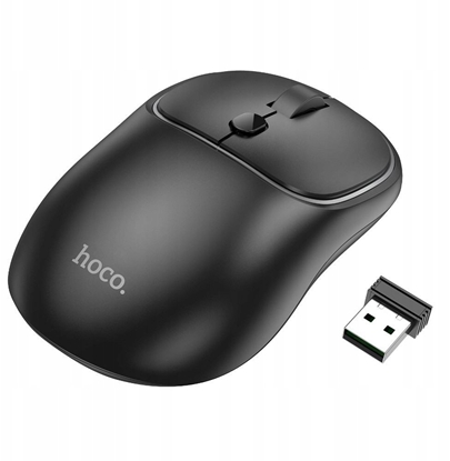 Attēls no Myszka bezprzewodowa Hoco 2,4G 1600 dpi GM25 czarna