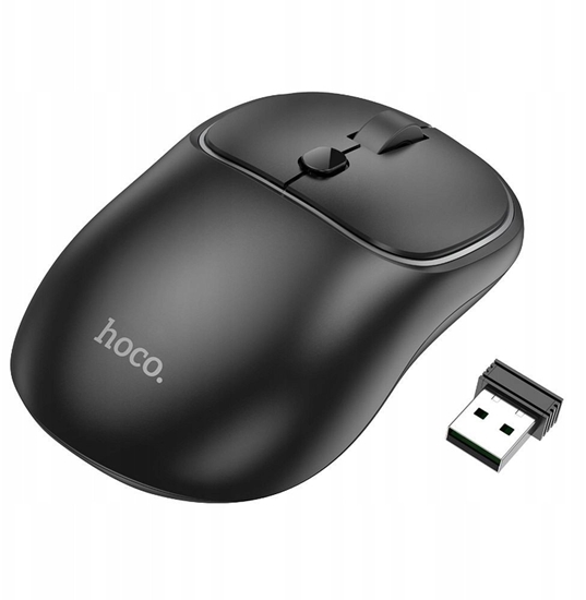 Изображение Myszka bezprzewodowa Hoco 2,4G 1600 dpi GM25 czarna