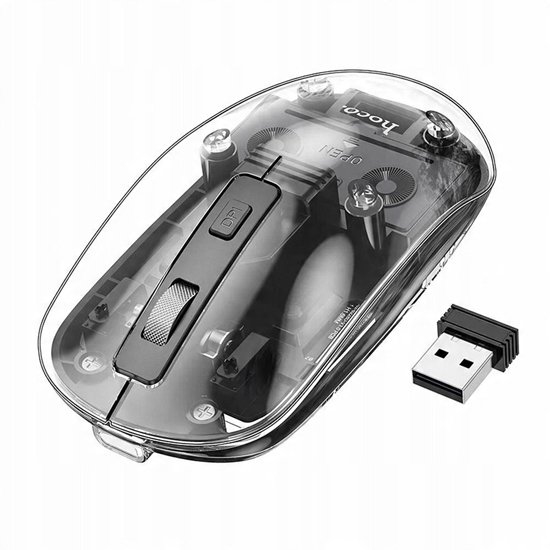 Picture of Myszka bezprzewodowa Hoco 2,4G 1600 dpi GM29 czarna